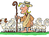 Wie väterlich sorgt  Gott doch für seine Schafe.